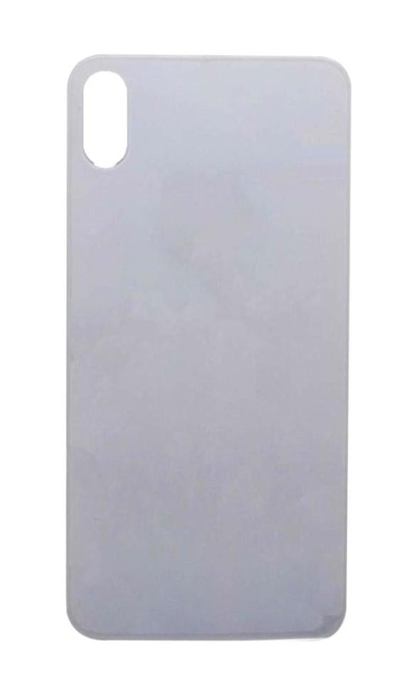 Back Panel Cover for Apple iPhone XS Max - Silver