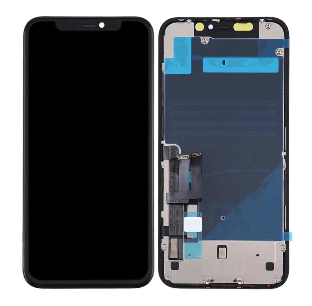 LCD with Touch Screen for Apple iPhone 11 - Black (display glass combo folder)